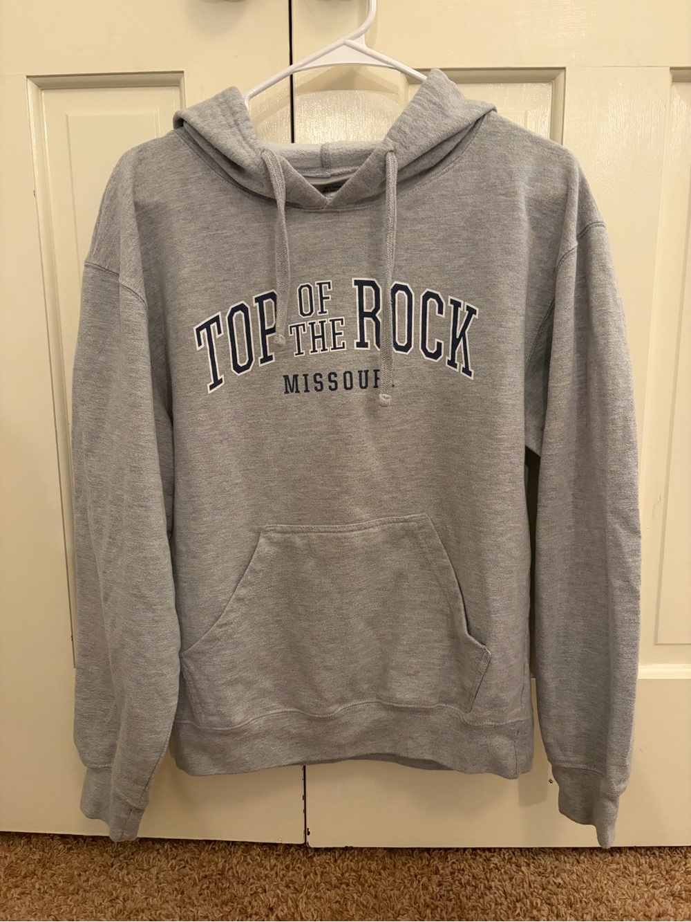 Gray sweatshirt